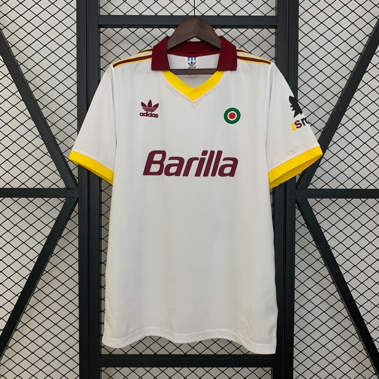 Roma 1991/92 Away Men&#39;s Jersey- Retro