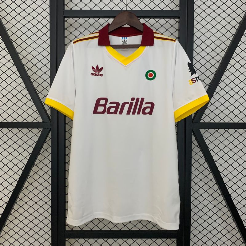 Roma 1991/92 Away Men&#39;s Jersey- Retro