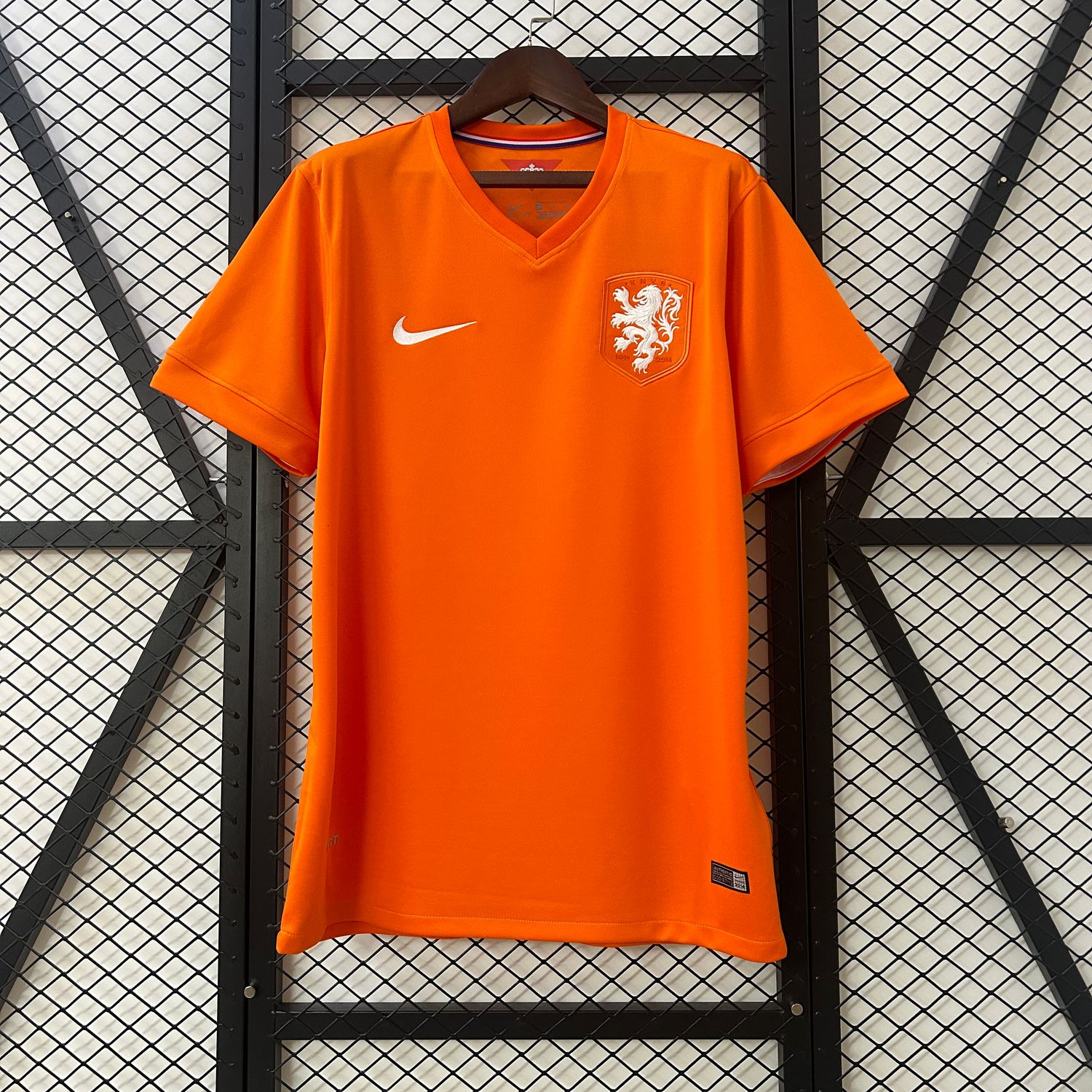 Netherlands 2014 Home Men&#39;s Jersey- Retro