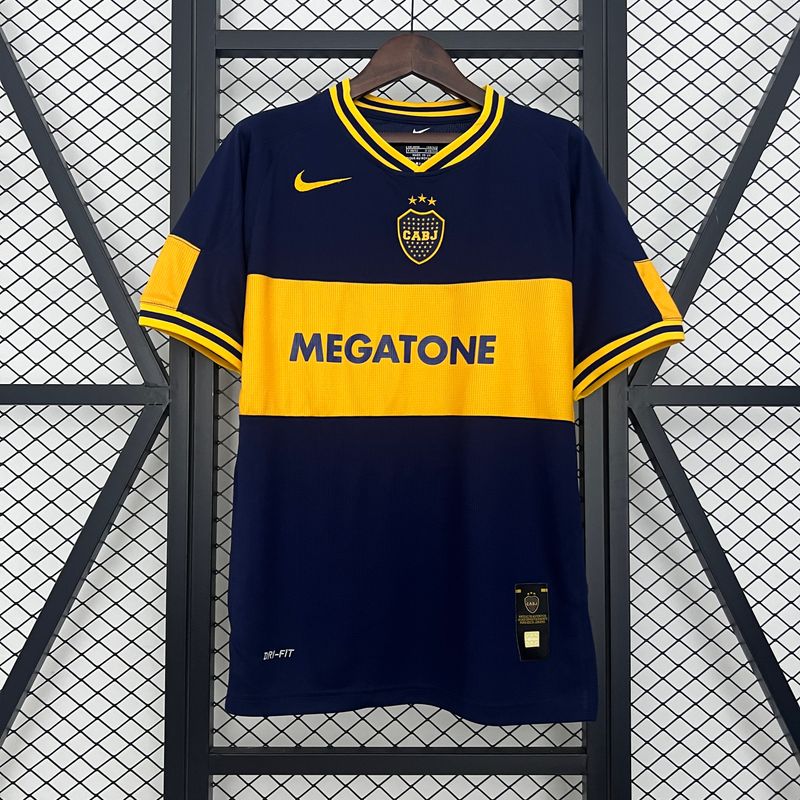 Boca Juniors 2006/07 Home Men&#39;s Jersey- Retro