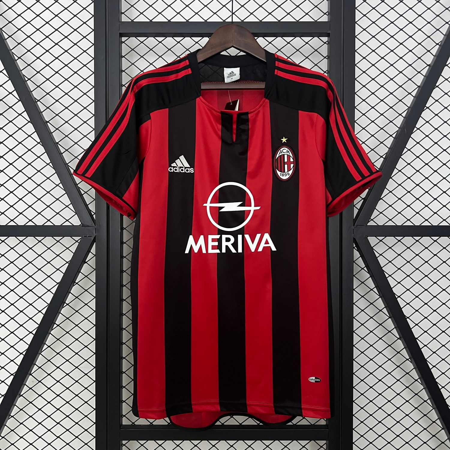 AC Milan 2003/04 Home Men&#39;s Jersey- Retro