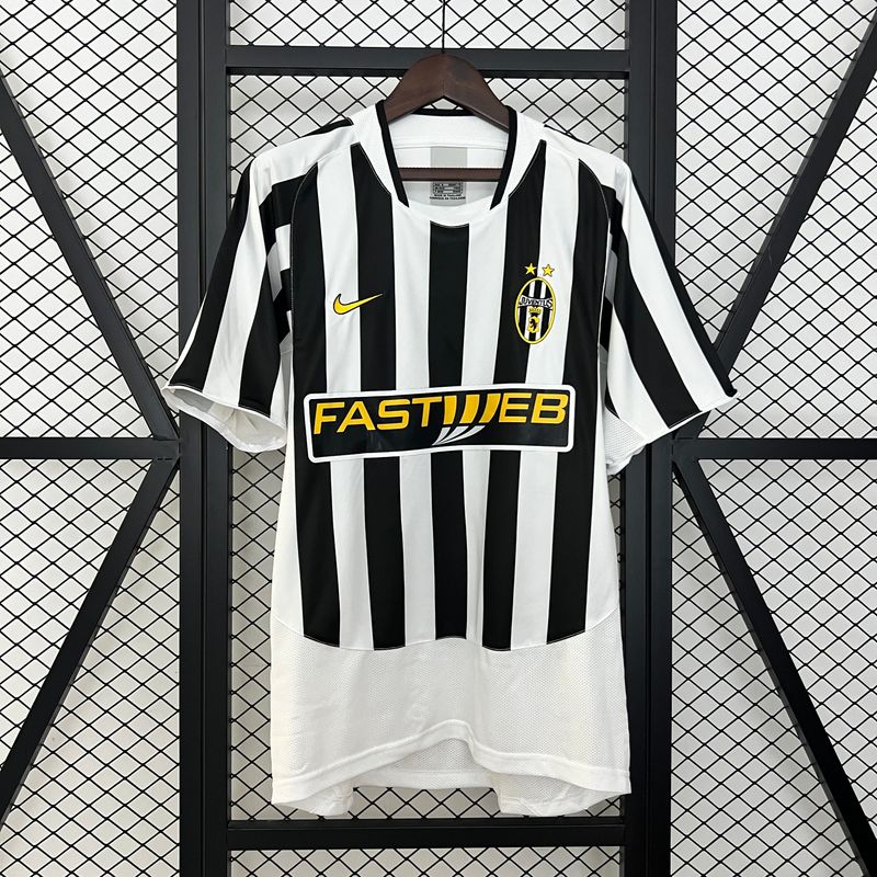 Juventus 2003/04 Home Men&#39;s Jersey- Retro