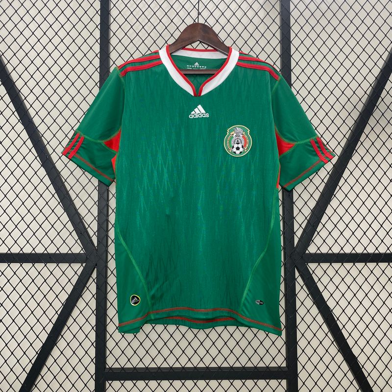 Mexico 2010 Home Men&#39;s Jersey- Retro