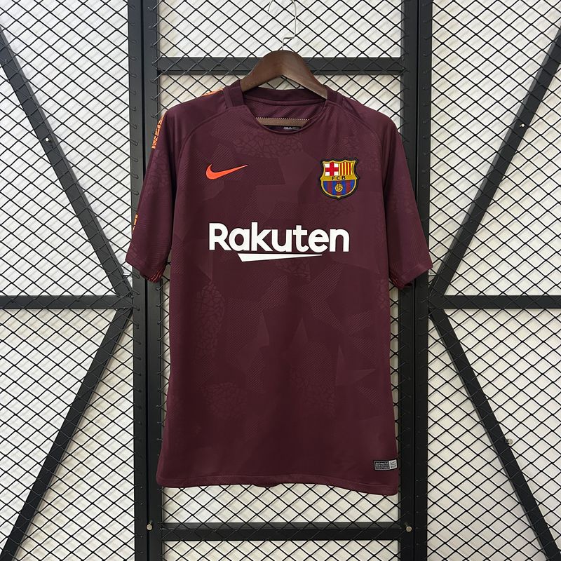 Barcelona FC 2017/18 Third Men&#39;s Jersey- Retro