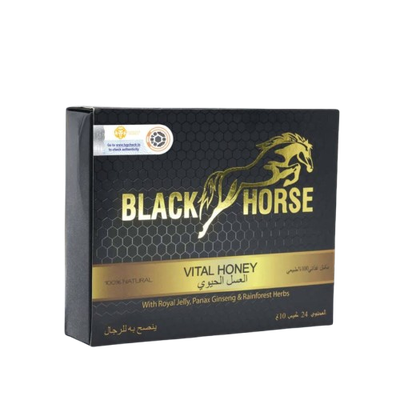 Natural Honey Pack (24 Count) by Black Horse