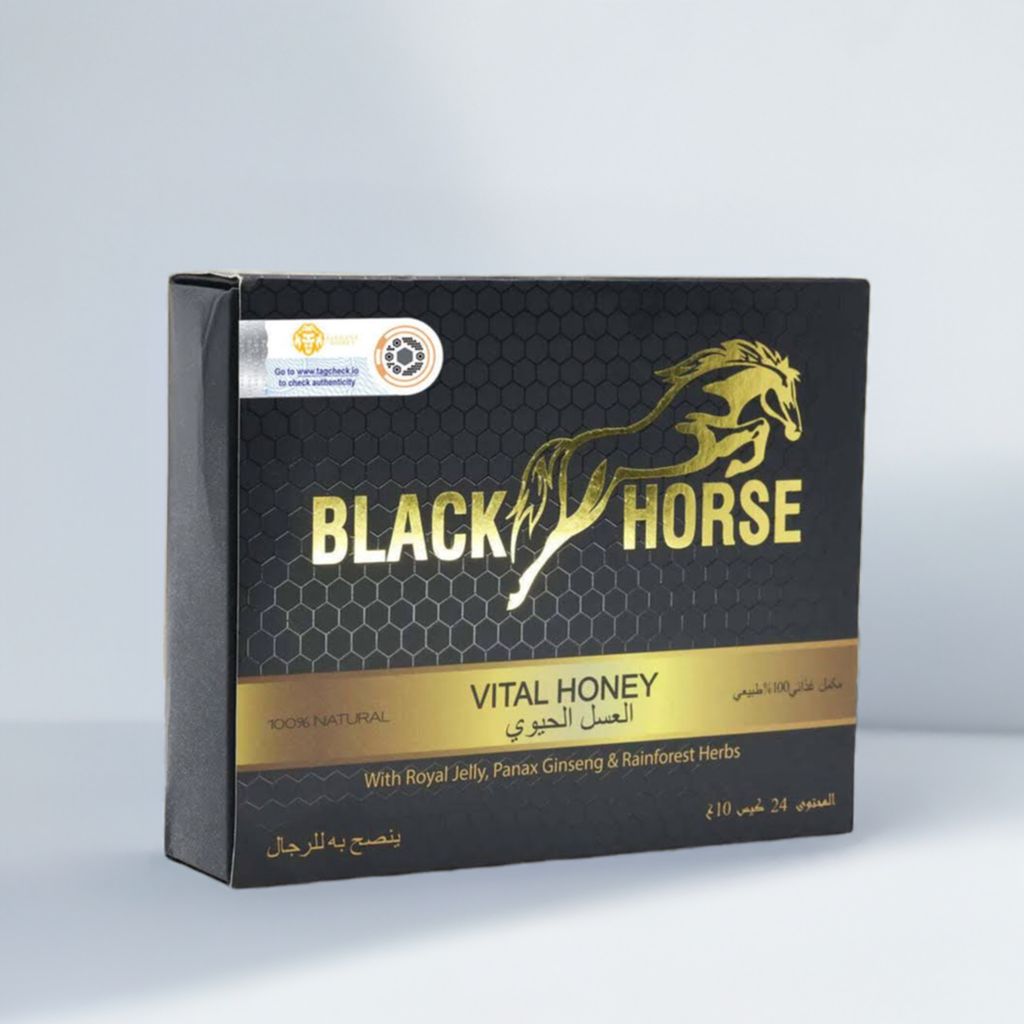Natural Honey Pack (24 Count) by Black Horse