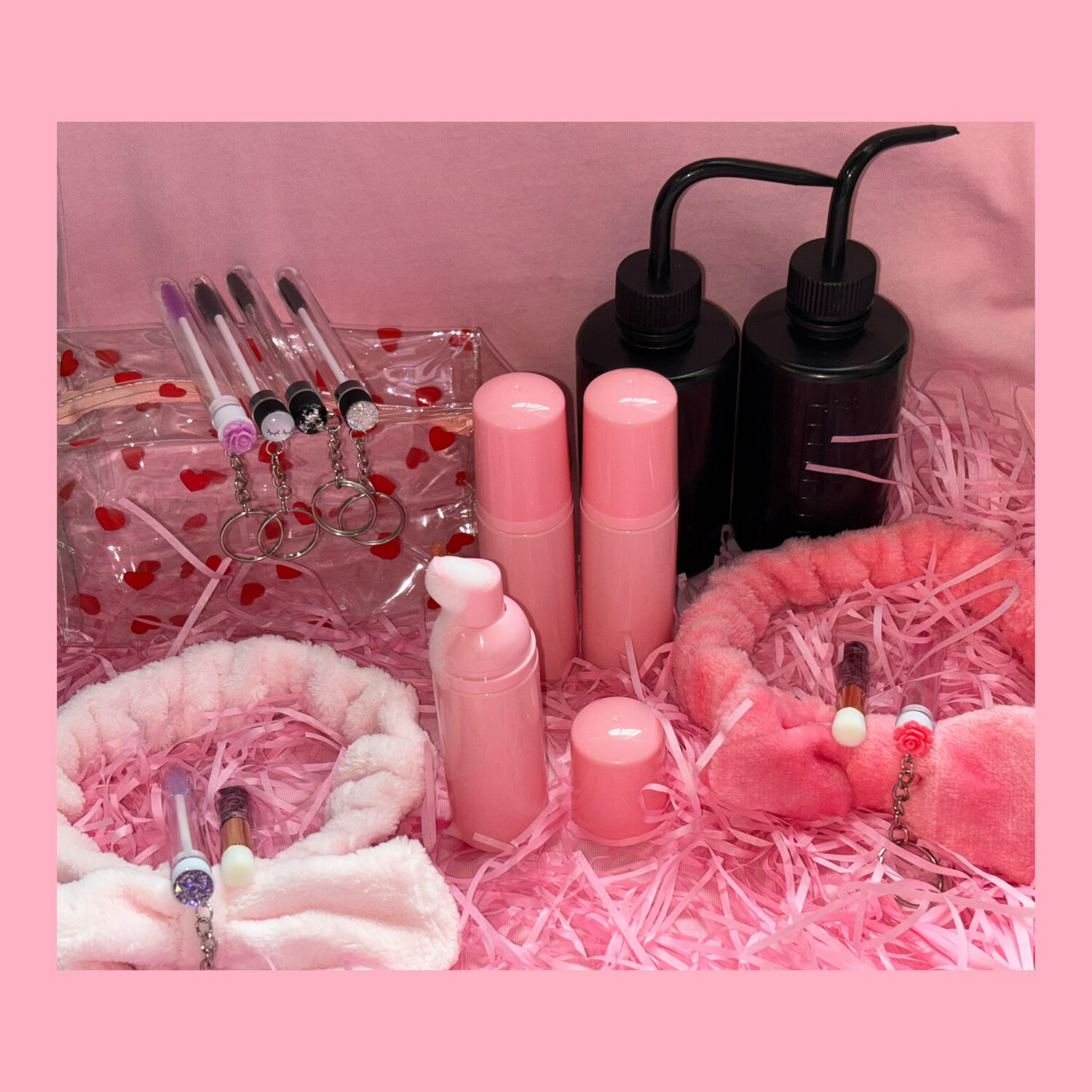 Eyelash Extensions Cleanser Kit.