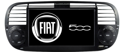 FIAT 500 Multimedia Android 10.0 schwarz FIAT 500 Multimedia Android 10.0 schwarz