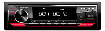 MACROM M-DL3300 - USB- Bluetooth Receiver und DAB+ Radio MACROM M-DL3300 - USB- Bluetooth Receiver und DAB+ Radio