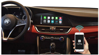 ALFA ROMEO Giulia - Stelvio Carplay und Androidauto Interface