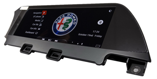 Alfa Romeo Stelvio Multimedia System Touchscreen