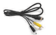 BRIGADE AC-024 - AV / Phono auf Select Serie Monitor (Video &amp; Audio Eingang, 12 V DC Ausgang)