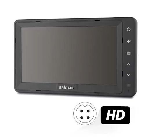 BRIGADE 7"-LCD-Monitor mit hoher Auflösung  VBV-770HM