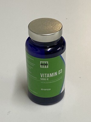 Vitamin D3 - 5000 iE - 125 ug (60 Kapseln)