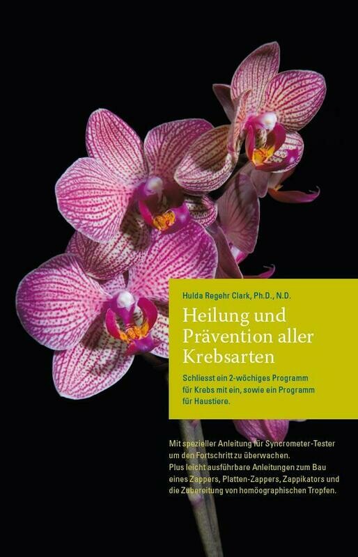 Buch &quot;Heilung und Prävention aller Krebsarten&quot;