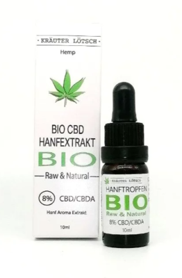 BIO Hanftropfen 8% CBD/CBDA 10ml