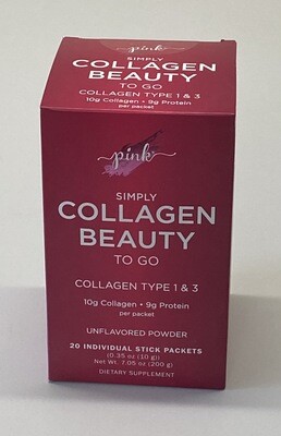 Collagen Type I & III Beauty-to-Go Stick Packs,