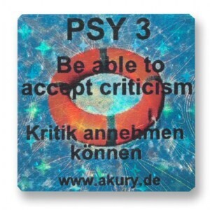 PSY 3 – Berechtigte Kritik akzeptieren