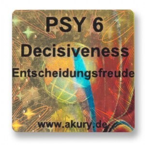 PSY 6 – Entscheidungsfreude