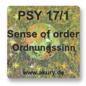 PSY 17/1 – Ordnungssinn regulieren