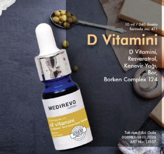 Vitamin-D-Resveratrol, Eisen, Borken Komplex Öl