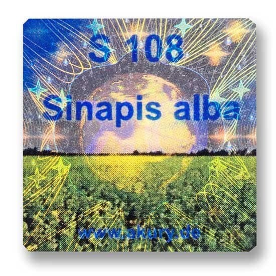 Chip &quot;S 108 – Weisser Senf / Sinapis alba&quot;