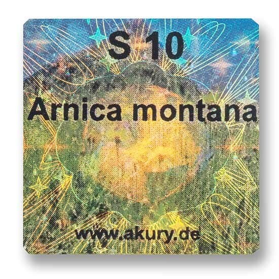 Chip &quot;S 10 – Bergarnika / Arnica montana&quot;