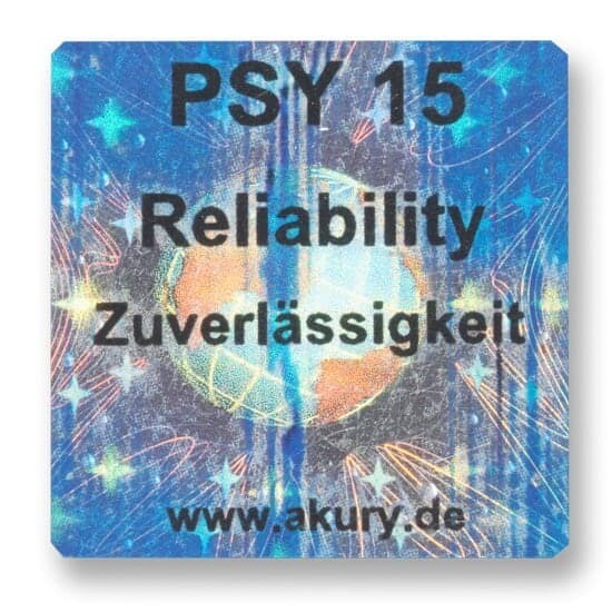 PSY 15 – Zuverlässigkeit fördern