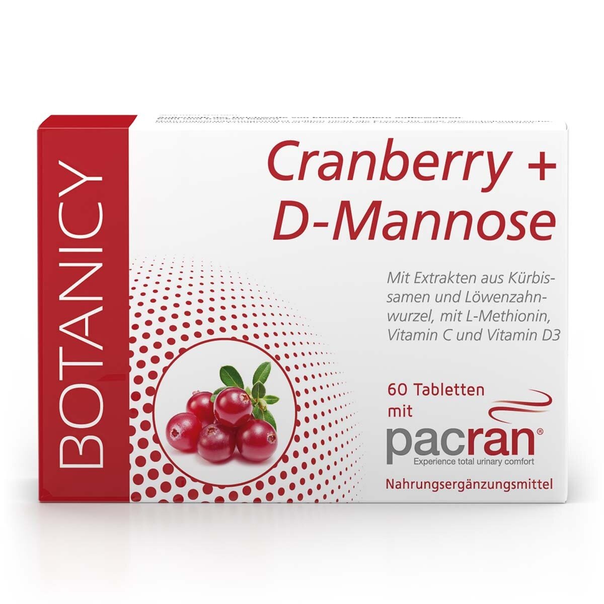 CRANBERRY + D-MANNOSE
