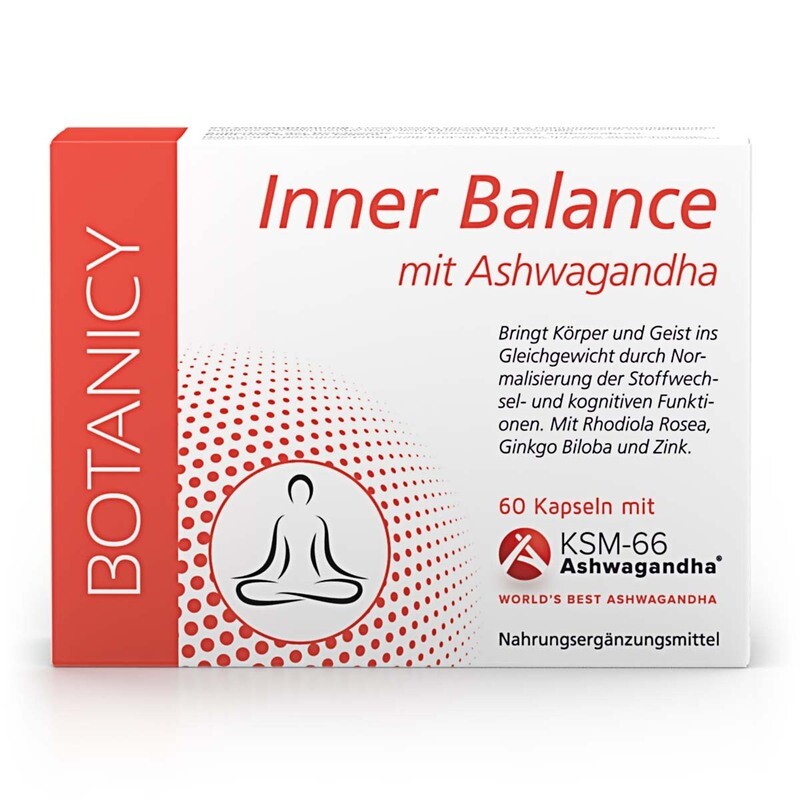 INNER BALANCE mit Ashwagandha KSM-66