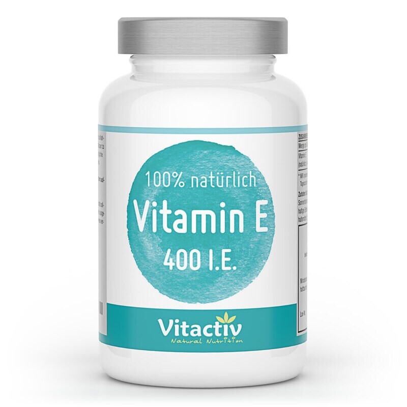 VITAMIN E 400 I.E.