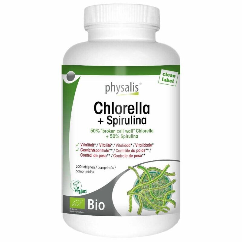 physalis® Chlorella + Spirulina