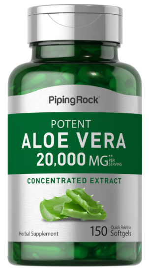 Aloe Vera, 20,000 mg (pro Portion), 150 Softgele mit schneller Freisetzung