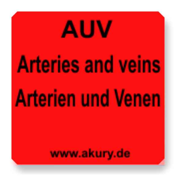 Chip &quot;AUV  = Arterien und Venen&quot;