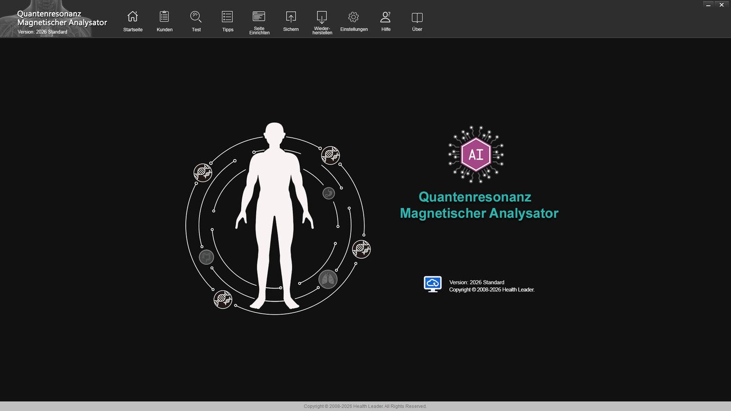 Erweiterungssoftware zu Quanten Resonanz Analyser (inkl. Onlinekurs und Buch)