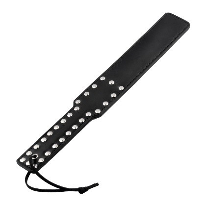 Rivet Studded Leather Spanking Paddle