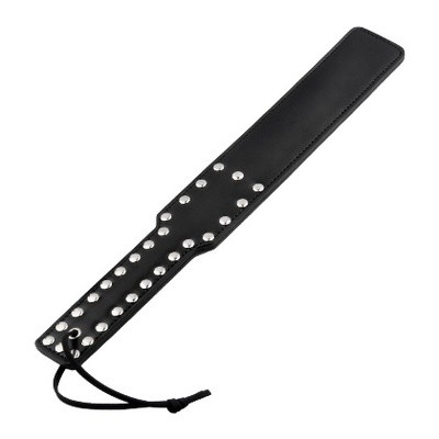Rivet Studded Leather Spanking Paddle