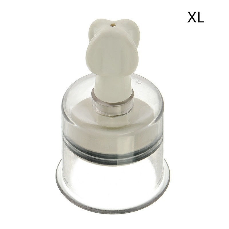 Pair Powerful Twist Nipple Suckers (XL)