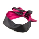 Soft Eye Mask Ribbon Reversible Blindfold