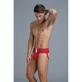 European Classic Design High-Rise Red Jockstrap