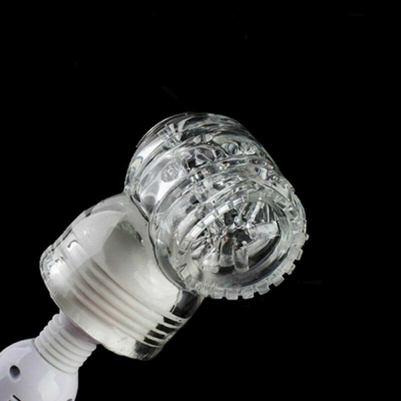 Male Masturbation Sleeve AV Wand Headgear Attachment