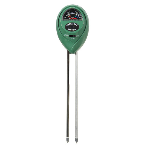 3 In1 LCD Digital Sunlight Moisture &amp; Garden Soil Tester PH Meter
