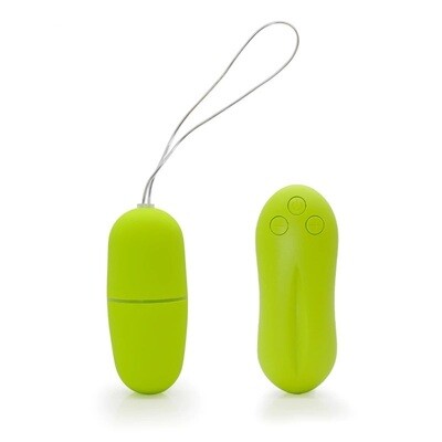 Wireless Remote Control Vibrating Egg - 20 Speed Green