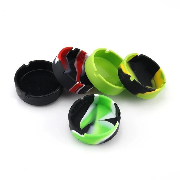 Silicone Ash Tray Weed Smoking Accessory