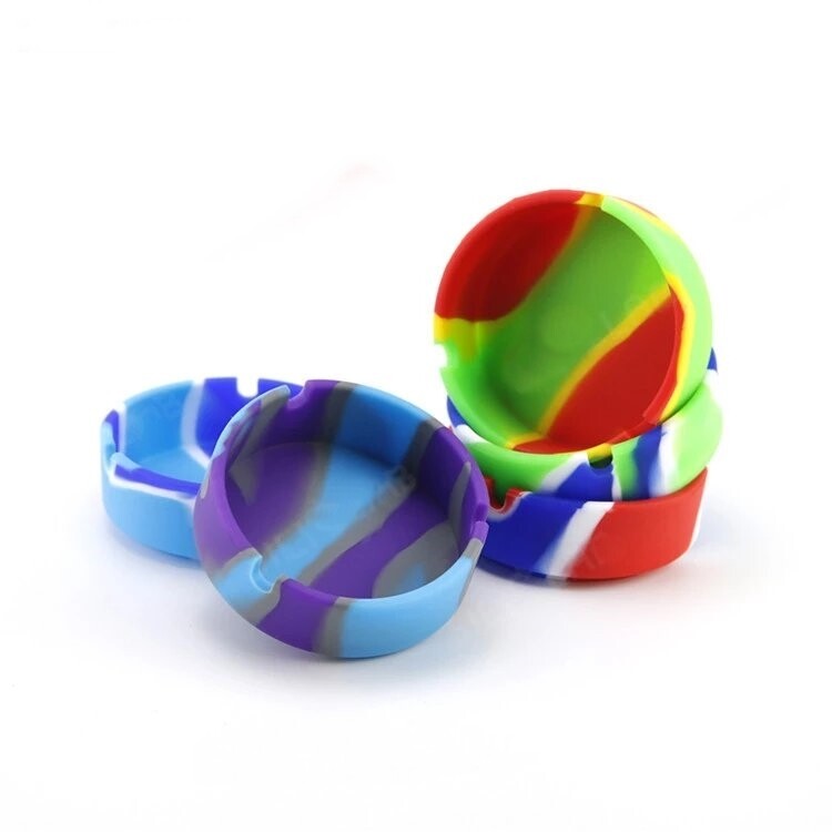 Silicone Ash Tray Weed Smoking Accessory