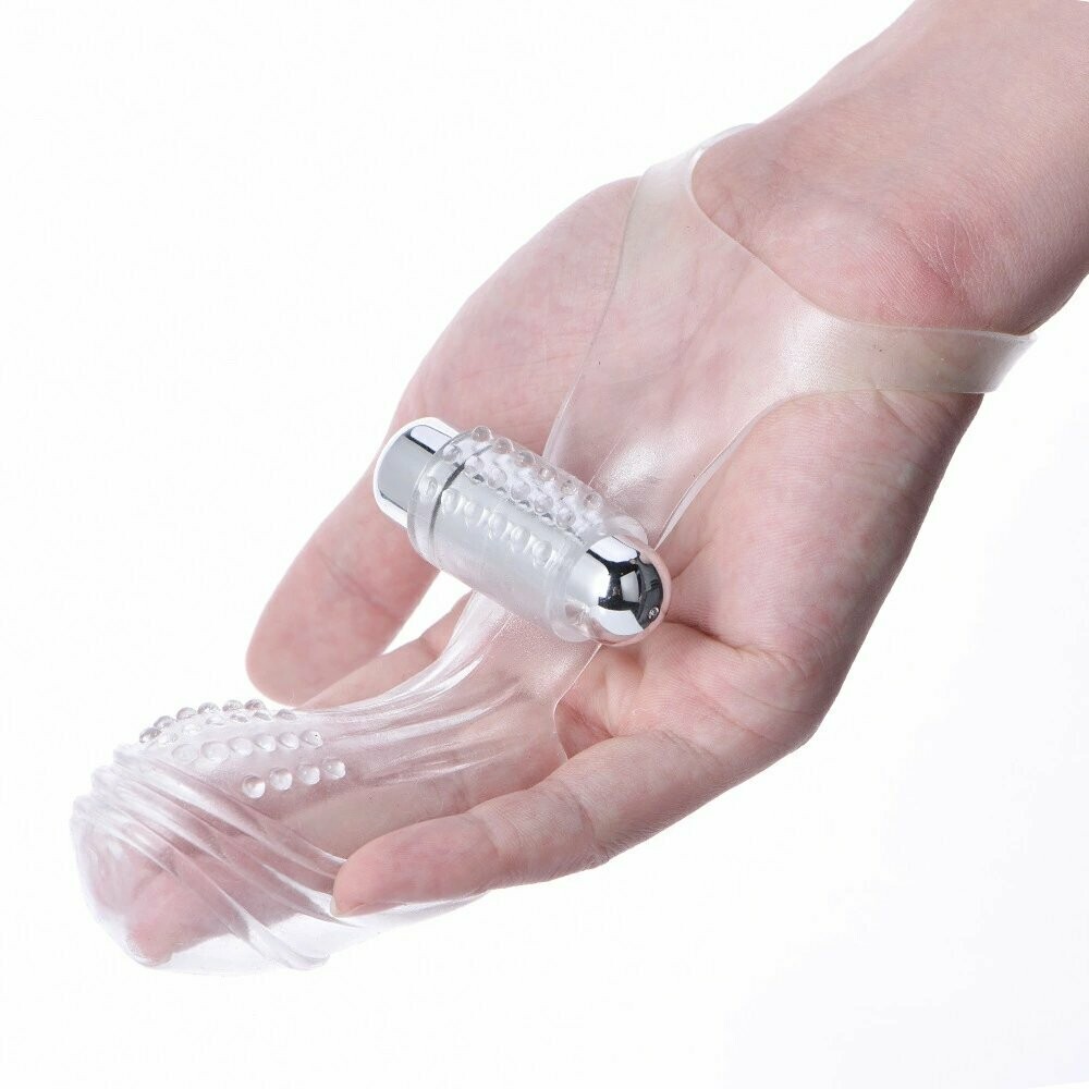Finger Sleeve Vibrator Masturbator