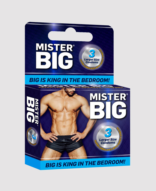 Mister Big Condoms 3&#39;s