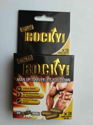 Rocky Man Up Capsules (3 tablets) | moodTime