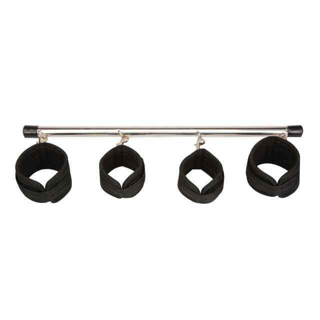 Stainless Steel Adjustable Spreader Bar Ankle &amp; Wrist Restraints
