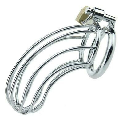 Stainless Steel Penis Ring Chastity Device | moodTime